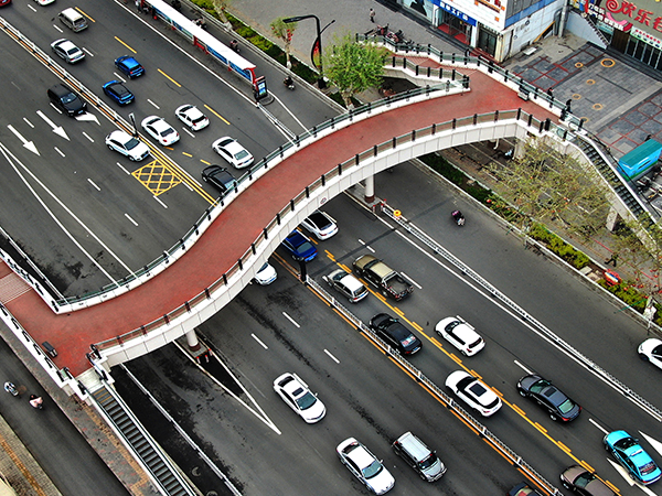 邢臺市中興大街(順德路口)過街天橋
