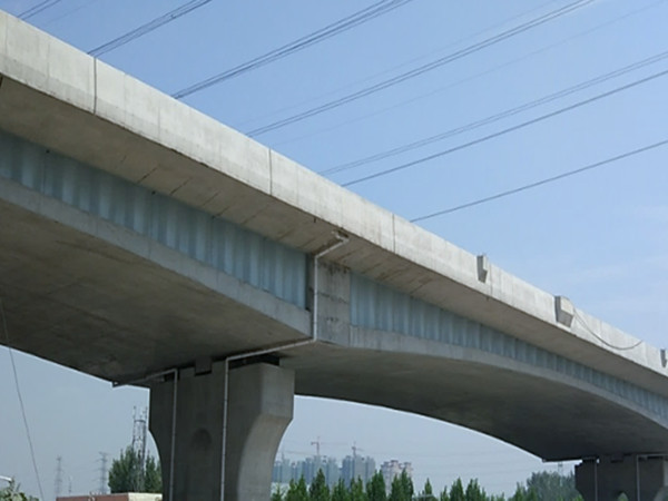 鄭州市南三環(huán)東延波紋鋼腹板大橋