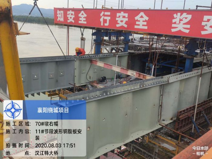 襄陽繞城高速公路南段漢江特大橋