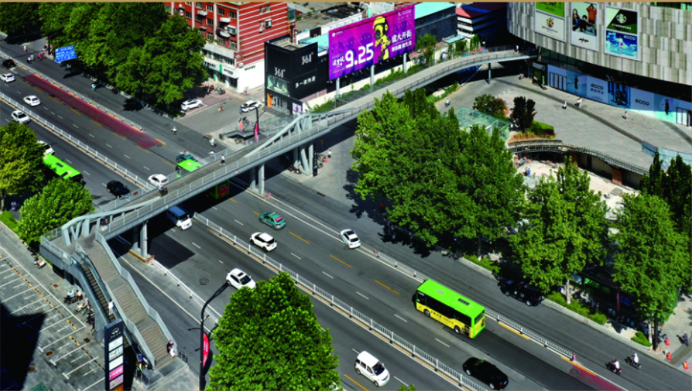 邢臺橋西皇家-北國過街天橋